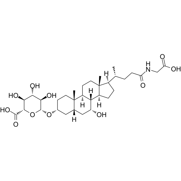 Glycochenodeoxycholic acid 3-glucuronide 79254-98-1